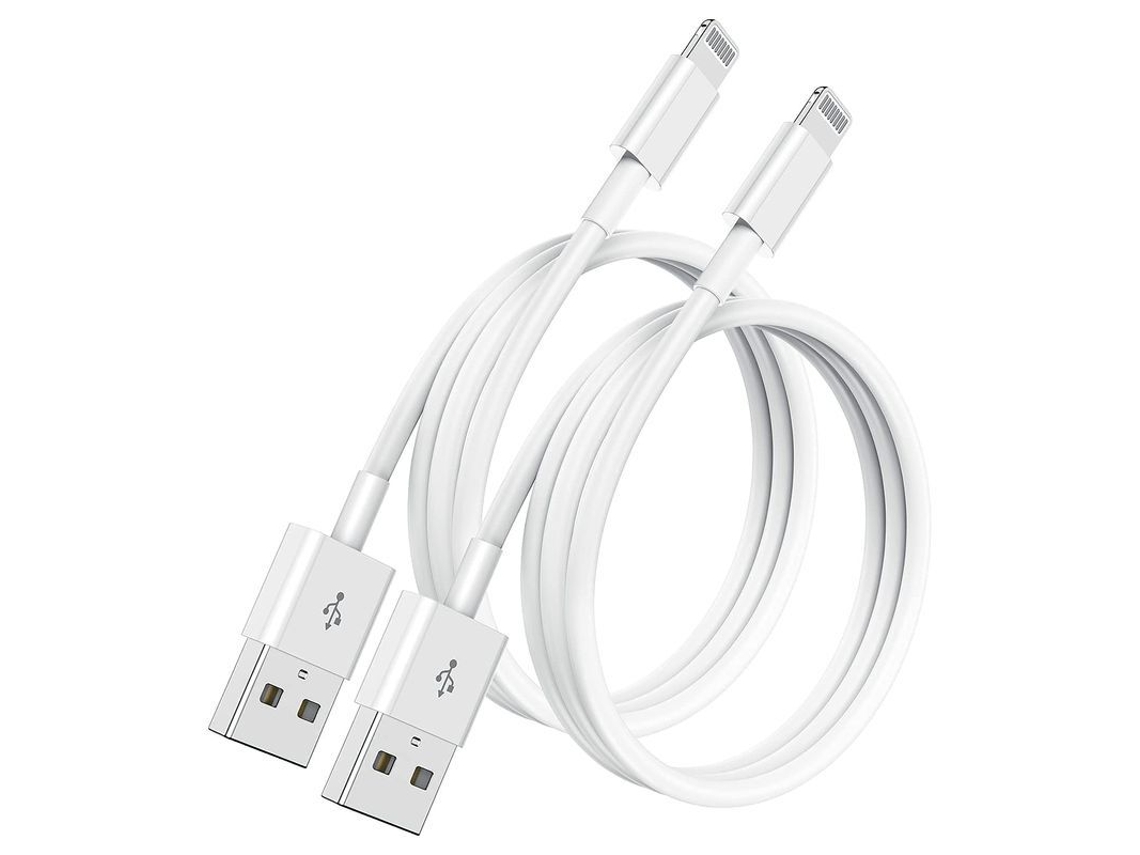 Cable De Carga Lightning Con Certificación Mfi De Apple Para Iphone 14/13/12/11/x, 2 M, Carga Rápida Y Duradero.