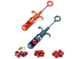 Herramienta para extraer huesos de cerezas, 2 piezas, acero inoxidable 304, para cocina, aceitunas y dátiles.