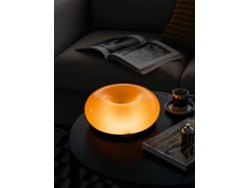 Candeeiro De Parede Laranja Em Forma De Donut, Candeeiro De Mesa Led De Vidro Com Controle De Toque