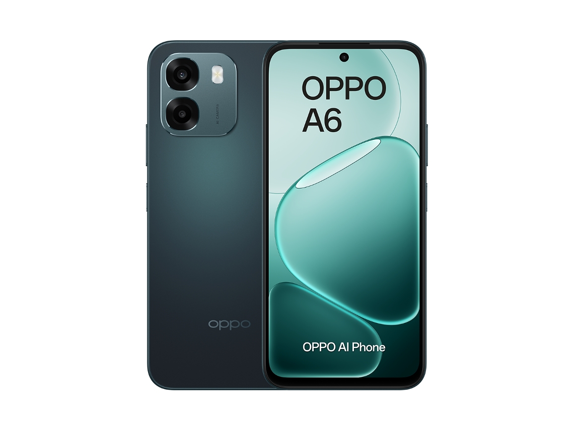 Smartphone OPPO A6 4G (6.75'' - 6 GB - 256 GB - Sapphire Black)
