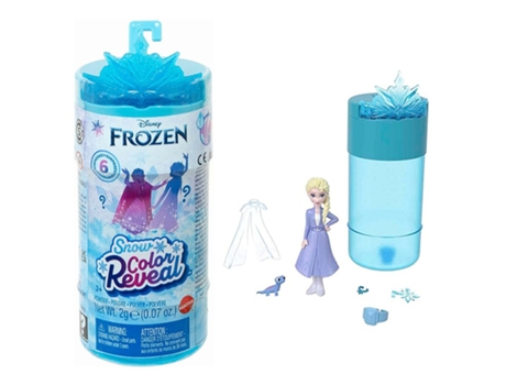 Muñeca FROZEN Color Reveal (Edad Mínima Recomendada: 3 años)