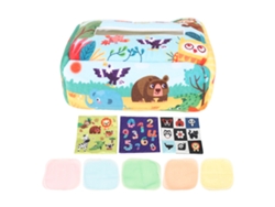 Caja De Papel Higiénico Sensorial Para Bebés, Juguete De Algodón Suave Y Alta Elasticidad.