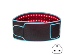 Cinturón de terapia de luz roja para aliviar el dolor corporal, dispositivo multifuncional de terapia de luz roja para hombres y mujeres