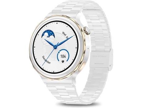 Smartwatch femenino, rastreador de fitness, llamadas Bluetooth, monitor de sueño y frecuencia cardíaca - CHRONUS.