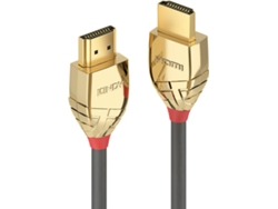 Cable HDMI LINDY (2 m - Gris)