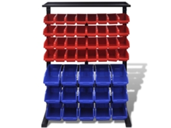 Maison Exclusive - Organizador De Herramientas Para Taller, Azul/ Rojo