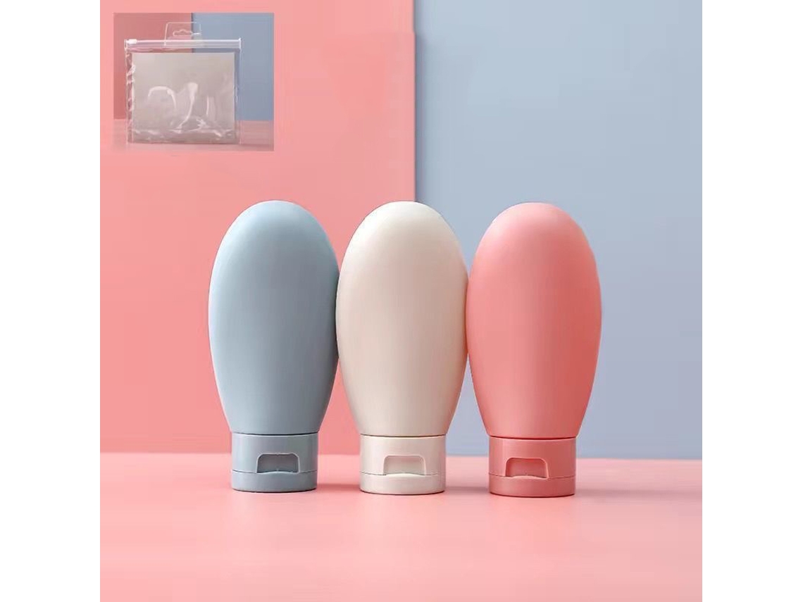 (estilo A) Juego De Viaje De 3 Piezas Que Contiene Champú, Gel De Ducha Y Loción Corporal En Envases De Tamaño Viaje.