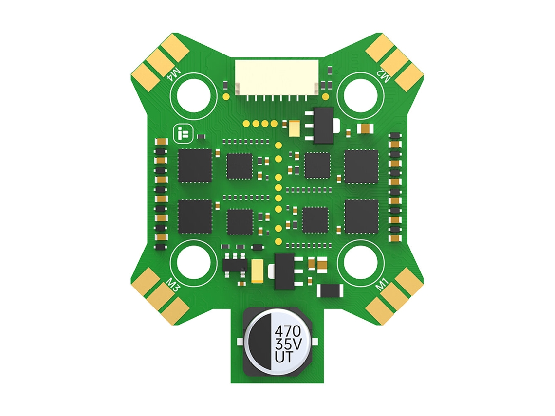 Iflight Blitz Mini E55s 20x20 mm 55 A 2.6S Blheli_s 4 en 1 ESC sin escobillas para dron de carreras FPV RC
