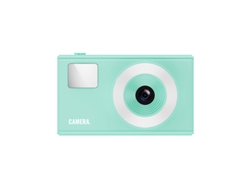 Cámara Digital Retro CCD Cámara Vintage 1080P para Adolescentes Tarjeta SD de 32 GB Zoom 16X Verde BISBISOUS