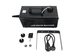 Máquina de nieve (produce nieve artificial, LED para fiestas)