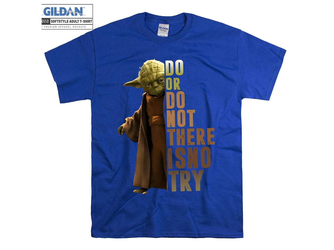Camiseta Rockinstone Star Wars Yoda Do Or Do（xxl）
