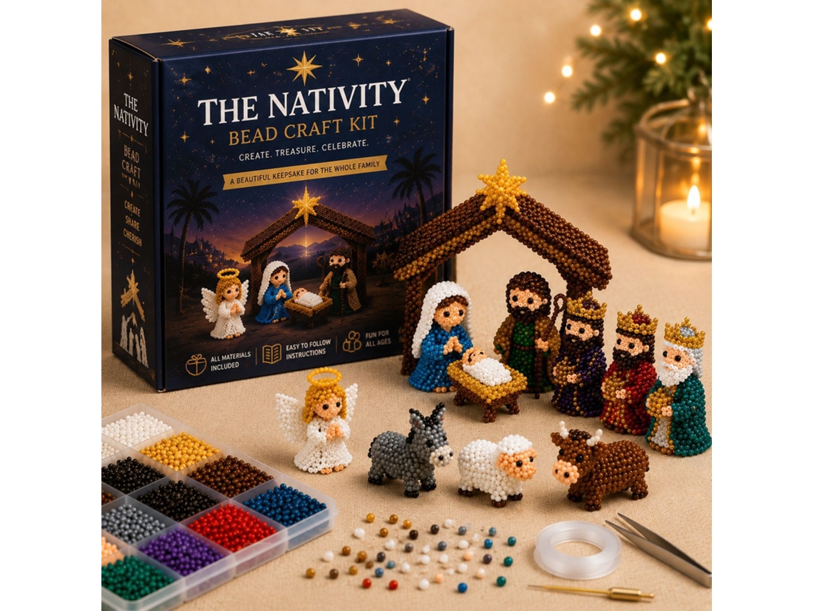 Kit De Manualidades De Animales Con Cuentas 3d, Regalo Decorativo Creativo Panoona