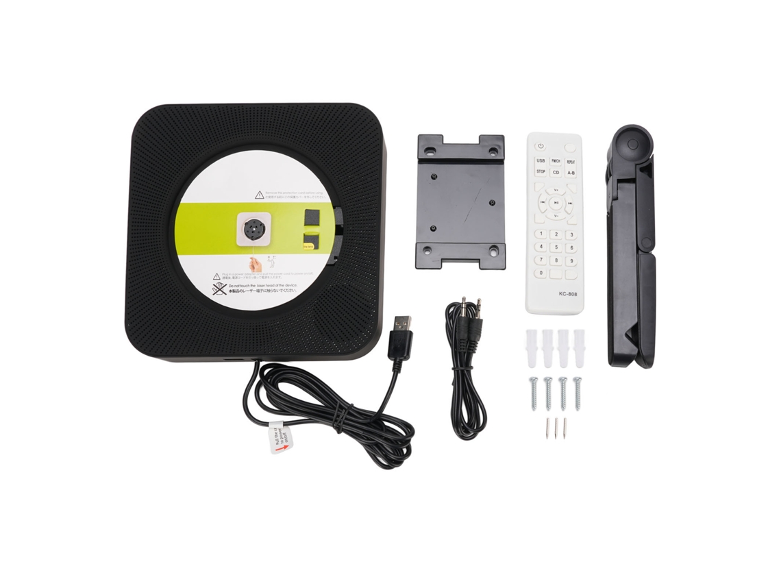 Reproductor De Cd Vertical De Escritorio Doméstico Altavoz Hifi Bluetooth
