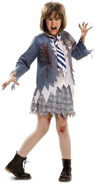 Disfraz Infantil Estudiante zombie niña de tam 79