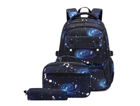 Mochila KOHREE de estudiante de Mochila KOHREE de viaje impermeable de tres piezas