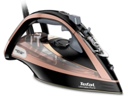 Plancha de vapor TEFAL Ultimate Pure FV9845E0 (golpe de vapor 260 g/min - base Durilium)