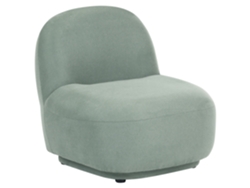Poltrona Beliani Lovberg De Tecido Verde 71x80x74