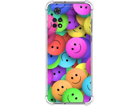 Carcasa para Xiaomi Poco M4 Pro 4G TUMUNDOSMARTPHONE Dibujos Antigolpes Smile Multicolor