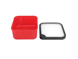 2026rebe-caja De Almacenamiento De Cebo Portátil Resistente Al Calor Con Agujeros De Aire Duradera 170x170x85mm