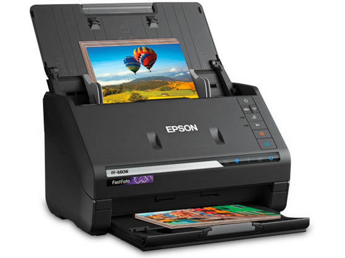 Escaner EPSON FF-680W - B11B237401 (Fotográfia, WiFi, Alimentador automático)