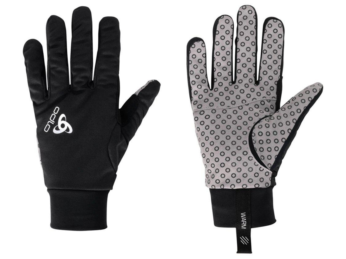 Guantes para Hombre ODLO Lavas Aeolus Warm Negro para Esquí (S)
