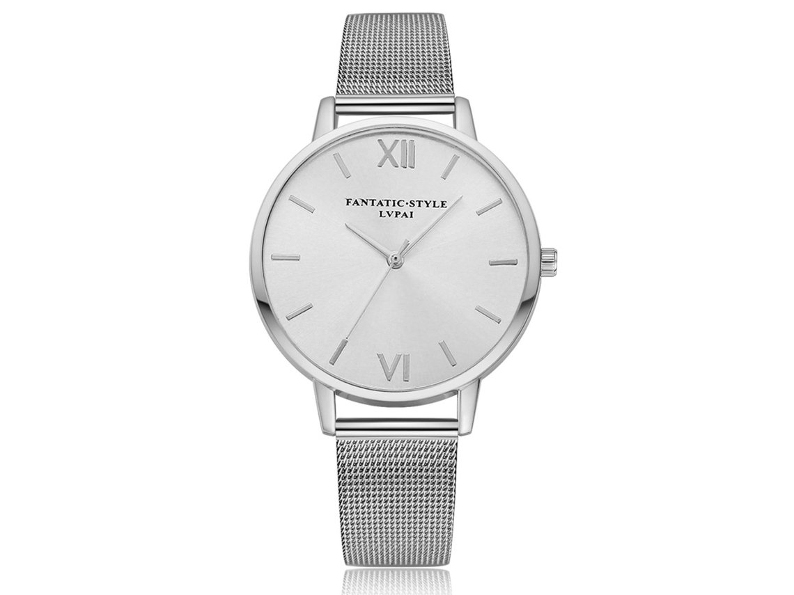 Relógio De Pulso Analógico De Quartzo Com Pulseira De Pu Gaiety Feminino Casual Simples (vermelho)