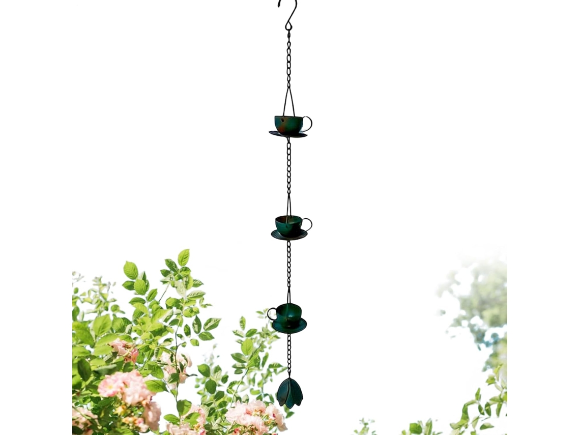 Cadenas De Lluvia Para Exteriores, Robustas Ys A La Intemperie Cadena De Lluvia De Repuesto Para Patio, Jardín,