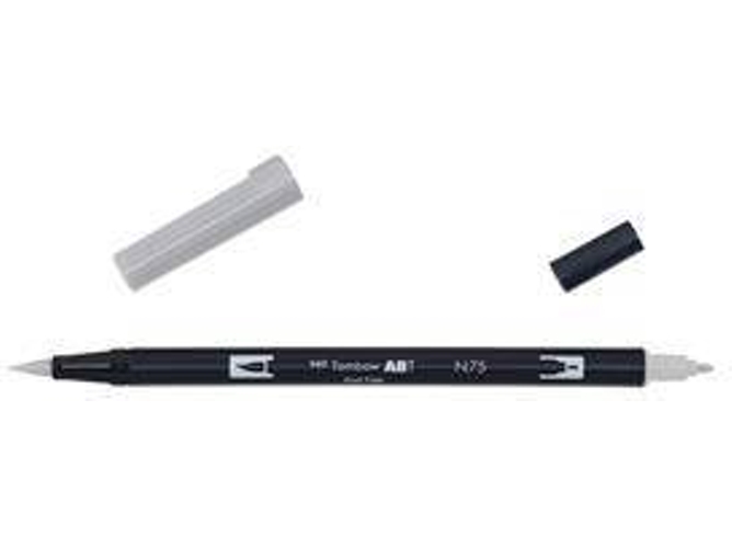 Marcador TOMBOW ABT Dual Brush Pen Gris Claro 3