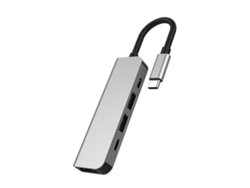 Adaptador concentrador USB-C a HDMI compatible con divisor dual 4k30hz, compatible con estación de acoplamiento para computadora portátil PD60w, Chaberlu