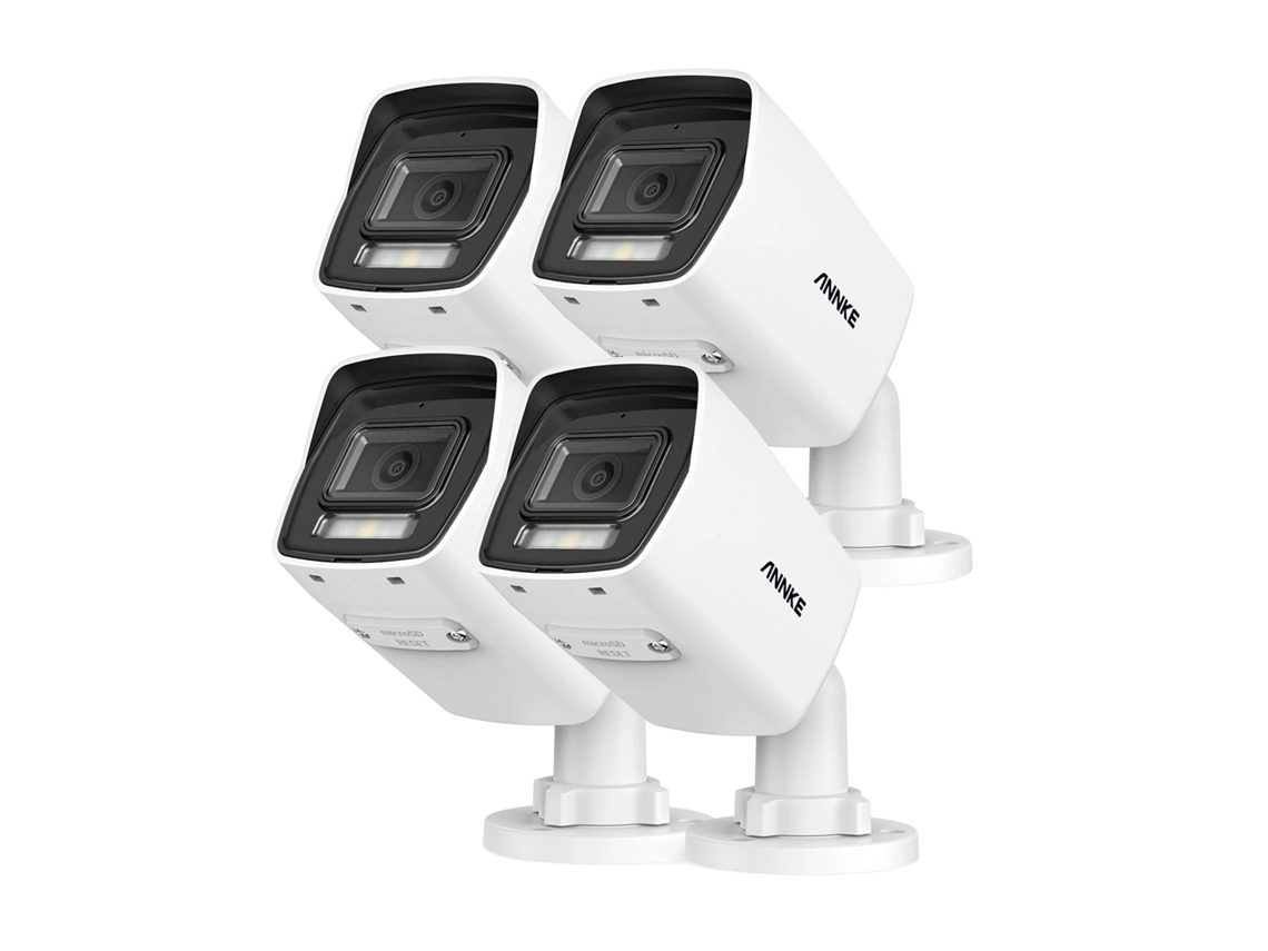 Cámara de seguridad, 12 MP HD, detección de personas y vehículos, IP67 a prueba de agua, 4 unidades OEM