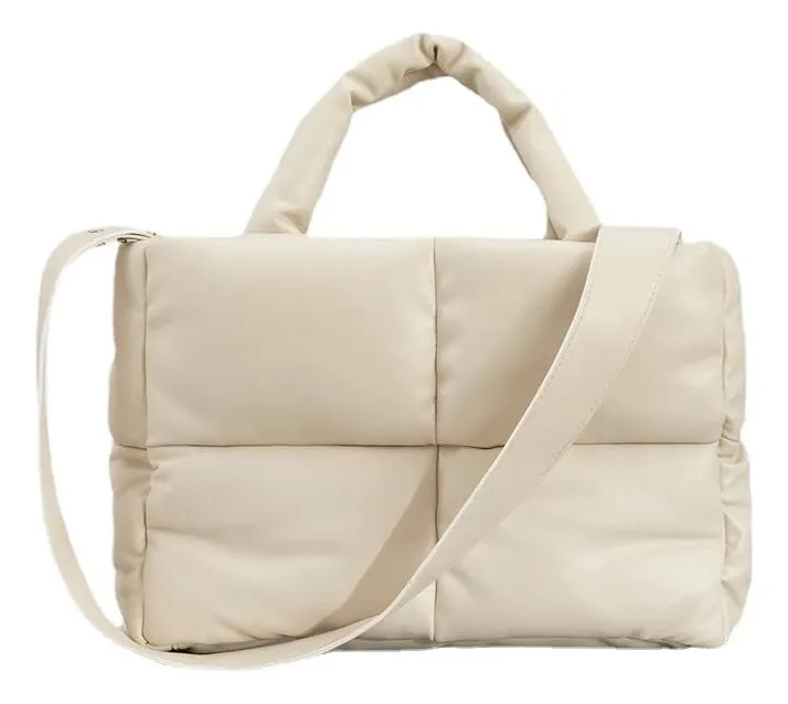 Bolso de mano de piel acolchada para mujer Bolsos acolchadosvayotoy