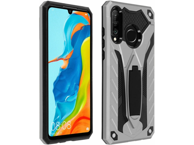 Carcasa Huawei P30 Lite AVIZAR Phantom Plateado