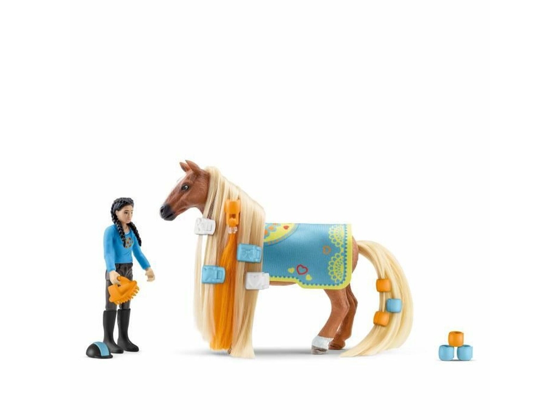 Figuras de Jugar SCHLEICH  Starter Set Kim & Caramelo + 3 Años (Edad Mínima Recomendada: 3 años)