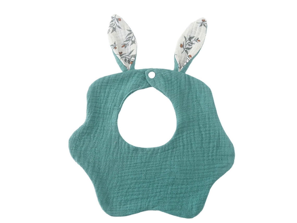 Práctico babero para la alimentación de bebés y niños pequeños, pañuelo para el cuello, babero absorbente, suave y transpirable, paño eructador para recién nacidos.