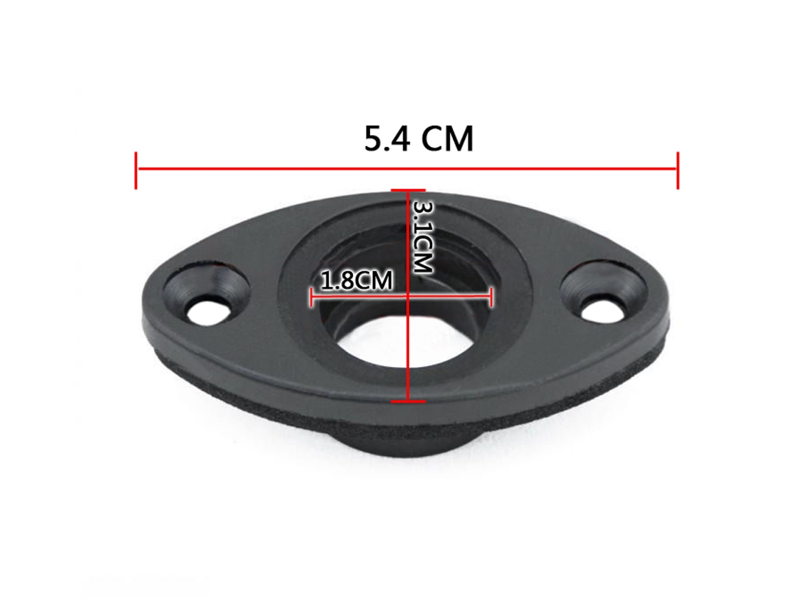 Tapón De Drenaje Universal De 2 Piezas Con Rosca Para Kayak, Canoa O Barco, Incluye 4 Tornillos.