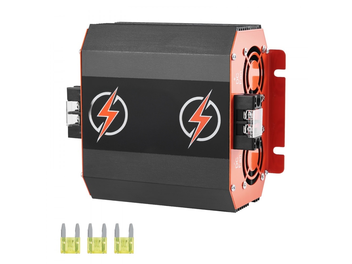 Cargador dc/dc 12v 20a 250w para baterías de ácido, litio y gel Tekmaquinas