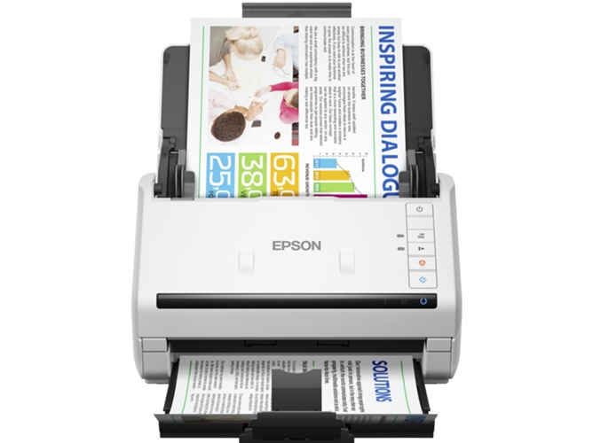 Epson Wfds530 De documentos en color a4 capacidad usb blanco y negro workforce ds530 escaner alimentado con