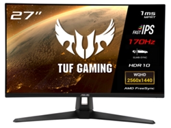 Monitor Garming ASUS VG27AQA1A (27'' - WQHD  - 1 ms - 170 Hz - Freesync Premium)