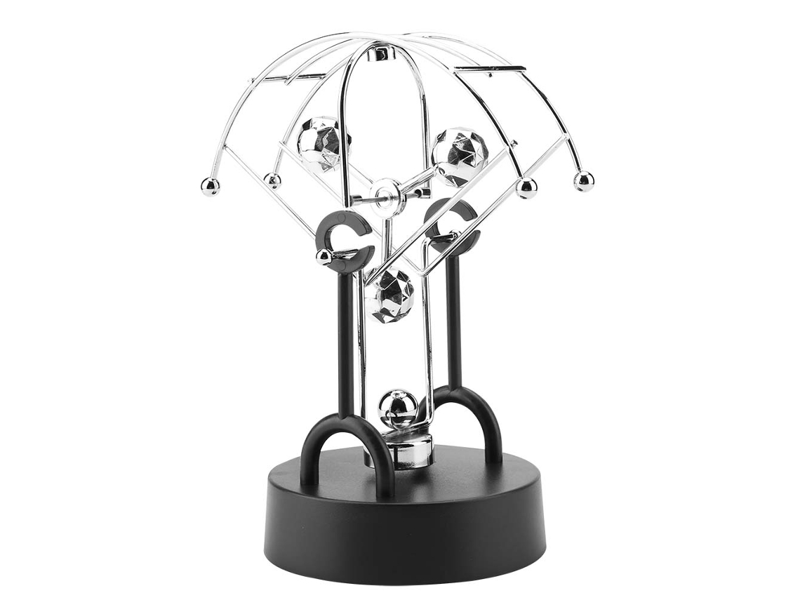 Decoração Cinética de Movimento Perpétuo com Oscilação Eletrônica para Mesa (b102)
