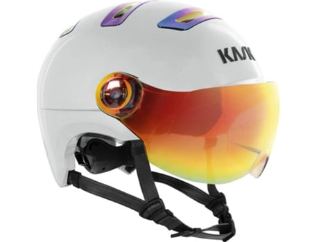 Casco de bicicleta de montaña KASK Urban - Rainbow (Talla: - Azul, Blanco) | Worten.es