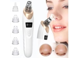 Dispositivo De Limpieza Facial Con Puntas Intercambiables Elimina Puntos Negros Y Espinillas