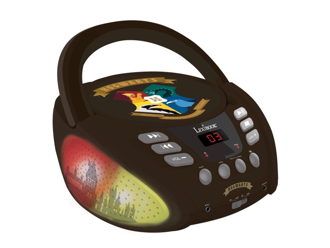Reproductor de CD Bluetooth con luces - Harry Potter