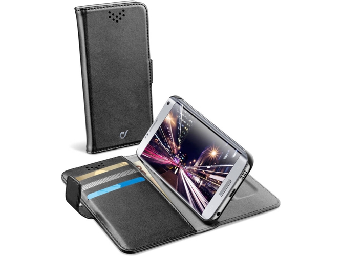 Funda Samsung Galaxy S7 Edge CELLULARLINE BOOK AGENDA Negro