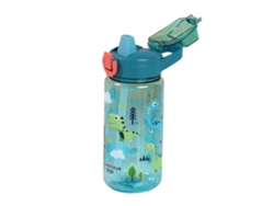 MEOIRUERY Botella de agua para niños para aventuras diarias, plástico duradero, tapa de boquilla higiénica, diseño de fácil limpieza, diseños imaginativos que i