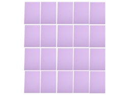 20 Protectores De Hojas A4, 20 Agujeros, Taro Morado, Translúcidos, Escamosos, Impermeables, Pp