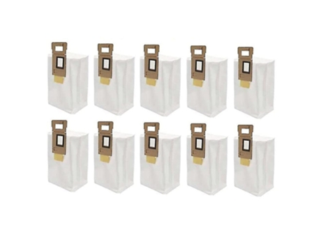 10 bolsas de polvo de gran capacidad compatibles con Xiaomi Roborock modelo S7 S7+