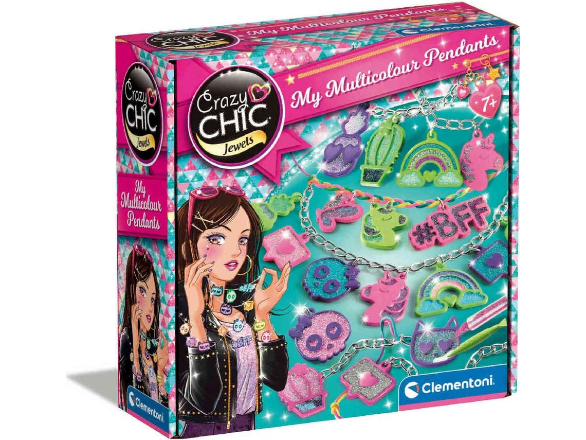 Crea Mis Colgantes Multicolores 7 Años CLEMENTONI