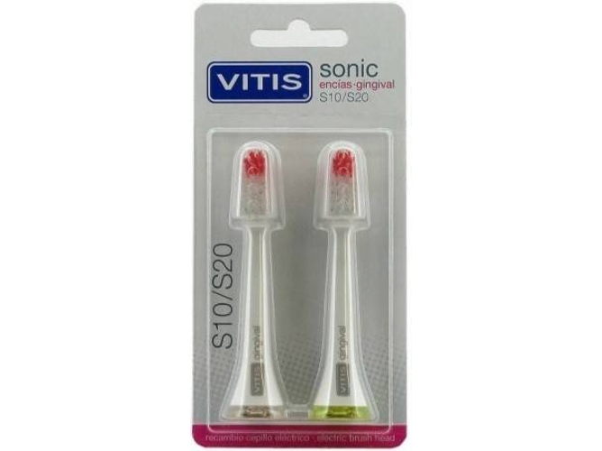 Recarga para Cepillo de Dientes VITIS Sonic Electric S10S20 Gingival