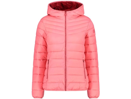 Chaqueta de Mujer CAMPAGNOLO Plumas Fix Hood Rosa (D44)