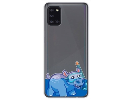 Carcasa Samsung Galaxy A31 TUMUNDOSMARTPHONE Dibujos Transparente Multicolor